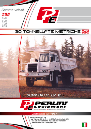 Wywrotka tylnozsypowa Perlini DP 255