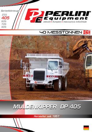 Wywrotka tylnozsypowa Perlini DP 405 WD