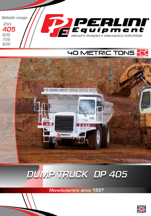 Wywrotka tylnozsypowa Perlini DP 405 WD