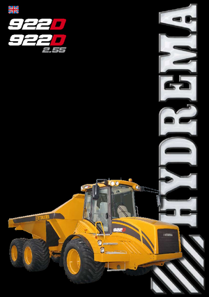 Wozidła przegubowe Hydrema H 922 D 2.55