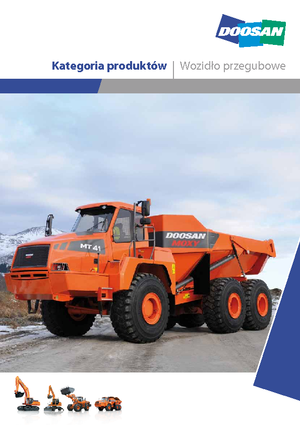 Wozidła przegubowe Doosan MT 26