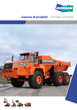 Wozidła przegubowe Doosan MT 26