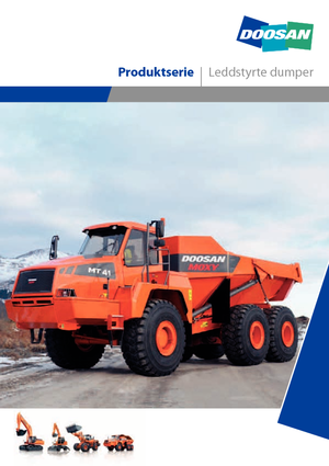 Wozidła przegubowe Doosan MT 26