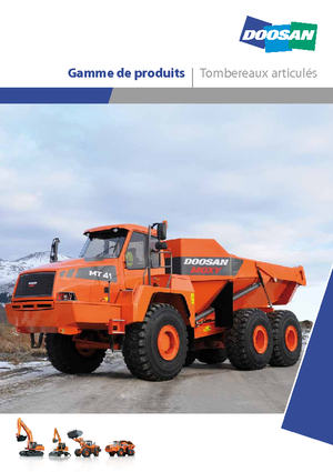 Wozidła przegubowe Doosan MT 36