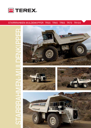 Wywrotka tylnozsypowa Terex TR 100
