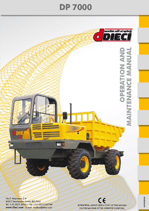 Wozidła kołowe Dieci DP 7000