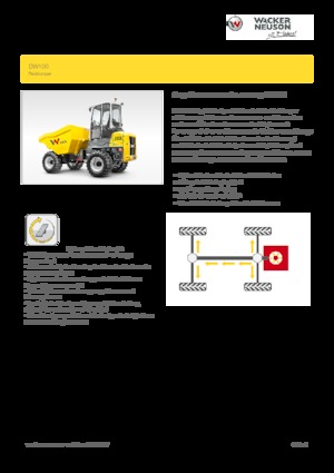Wozidła kołowe Wacker Neuson DW100