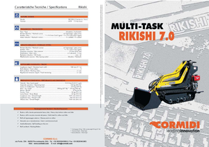 Wozidła gąsienicowe Cormidi Rikishi 5.5 B