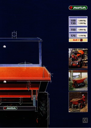 Wozidła kołowe Ausa 108 DA plus