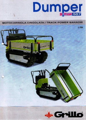 Wozidła gąsienicowe Grillo 507