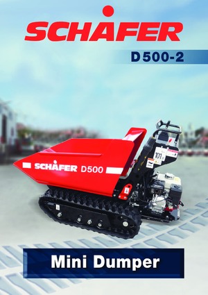Wozidła gąsienicowe SCHÄFER D 500-2