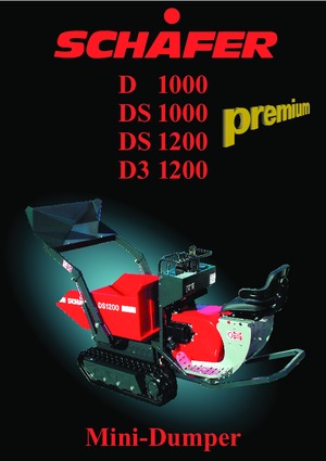 Wozidła gąsienicowe SCHÄFER DS 1200