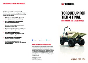 Wozidła kołowe Terex TA 6 S