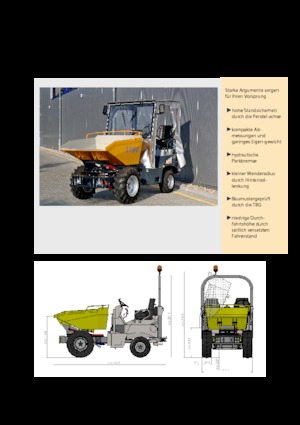 Wozidła kołowe Bergmann 1160 RK