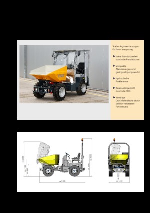 Wozidła kołowe Bergmann 1200R