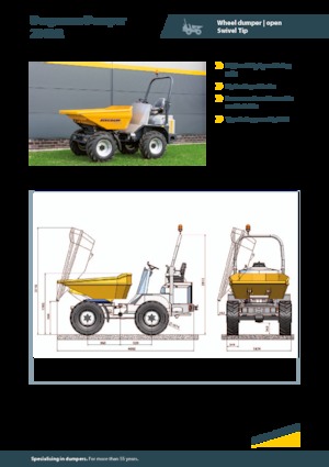 Wozidła kołowe Bergmann 2040R
