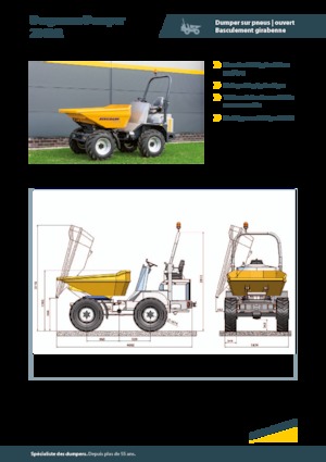 Wozidła kołowe Bergmann 2040R
