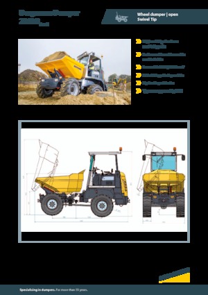 Wozidła kołowe Bergmann 2060R Plus