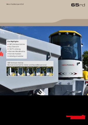 Wozidła kołowe Menzi 65rd