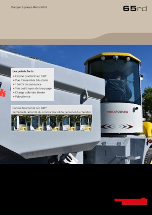 Wozidła kołowe Menzi 65rd