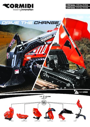 Wozidła gąsienicowe Cormidi C 1200