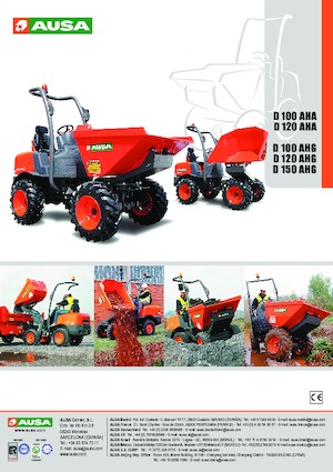 Wozidła kołowe Ausa D 100 AHG
