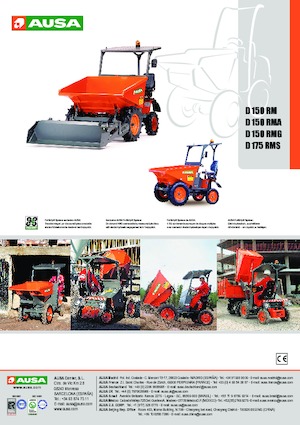 Wozidła kołowe Ausa D 150 RM
