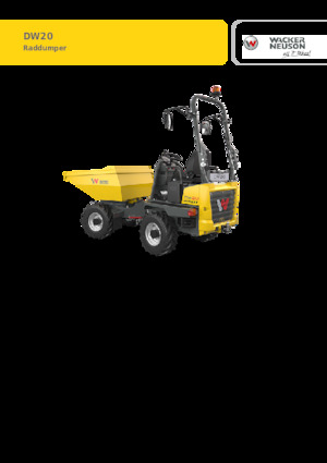 Wozidła kołowe Wacker Neuson DW20-2