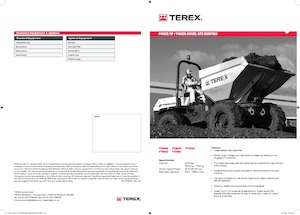 Wozidła kołowe Terex PT 5000