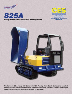 Wozidła gąsienicowe Kato S25A