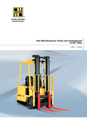 Wózki widłowe elektryczne Hyster A 1.50 XL