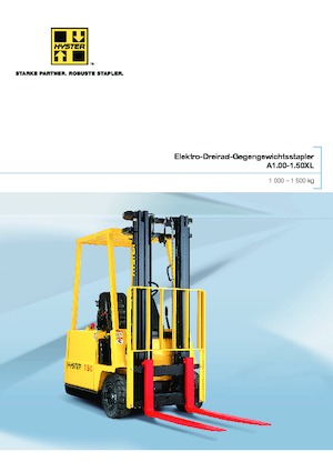 Wózki widłowe elektryczne Hyster A 1.50 XL