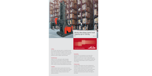 Elektryczne wózki widłowe boczne Linde A 10