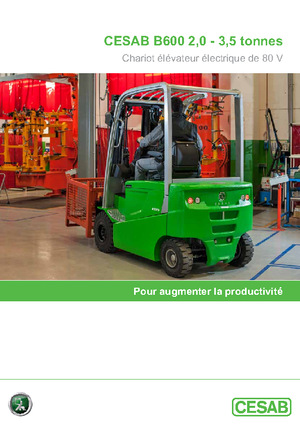 Wózki widłowe elektryczne Cesab B 625 L