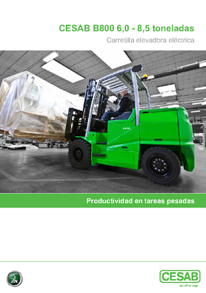 Wózki widłowe elektryczne Cesab B 860