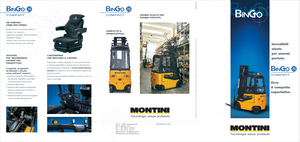 Wózki widłowe elektryczne Montini Bingo 250 Compact.P