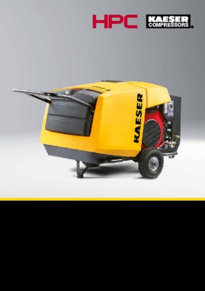 Przenośne sprężarki i kompresory powietrza - wyskoprężne, elektryczne i spalinowe Kaeser Mobilair M 13 E