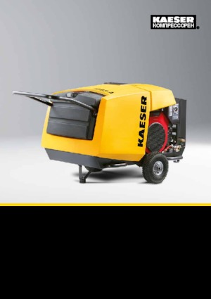 Przenośne sprężarki i kompresory powietrza - wyskoprężne, elektryczne i spalinowe Kaeser Mobilair M 13 E