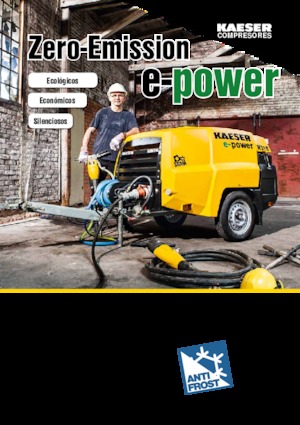 Przenośne sprężarki i kompresory powietrza - wyskoprężne, elektryczne i spalinowe Kaeser Mobilair M 31E/10 bar 