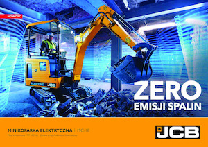 Elektryczne koparki gąsienicowe JCB 19C-IE