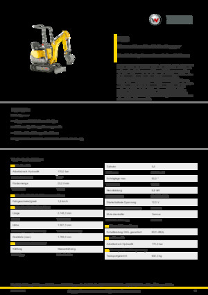 Elektryczne koparki gąsienicowe Wacker Neuson 803 dual power 