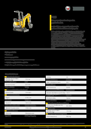 Elektryczne koparki gąsienicowe Wacker Neuson 803 dual power 