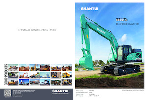 Elektryczne koparki gąsienicowe Shantui EE225-X2