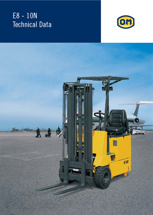 Wózki widłowe elektryczne OM-Pimespo E 8 N