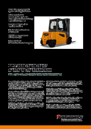 Wózki widłowe elektryczne Jungheinrich EFG S50