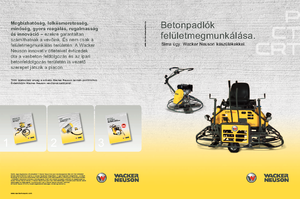 Zacieraczki samojezdne Wacker Neuson CT 36-400 E