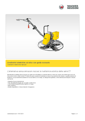 Zacieraczki samojezdne Wacker Neuson CT 36-400 E