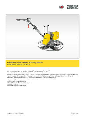 Zacieraczki samojezdne Wacker Neuson CT 36-400 E