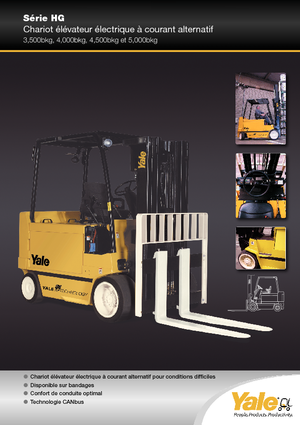 Wózki widłowe elektryczne Yale ERC 45 HG