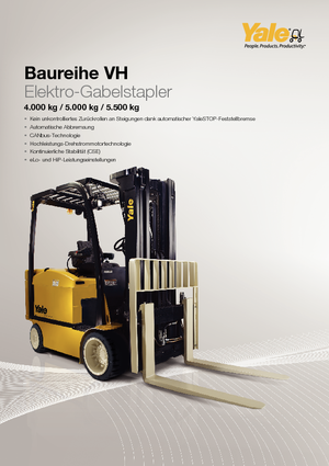 Wózki widłowe elektryczne Yale ERC40VH